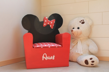 Fauteuil Personnalisé « Minnie »