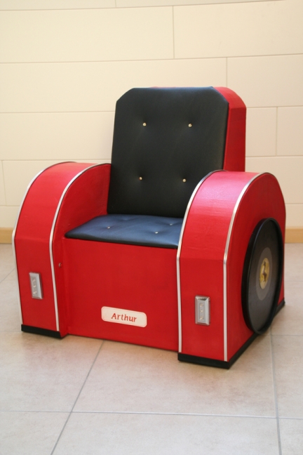 Fauteuil personnalisé « Arthur » Ferrari