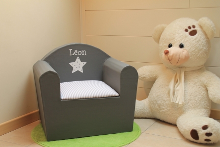 Fauteuil personnalisé « Léon »